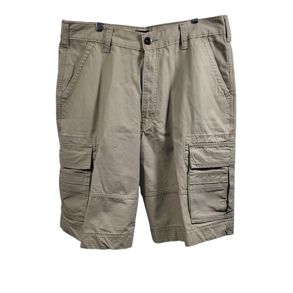 Levi Straus Men's Two Horse Brand Beige Cargo Shorts Size 36" x 11"  22426-1295 - Picture 7 of 7